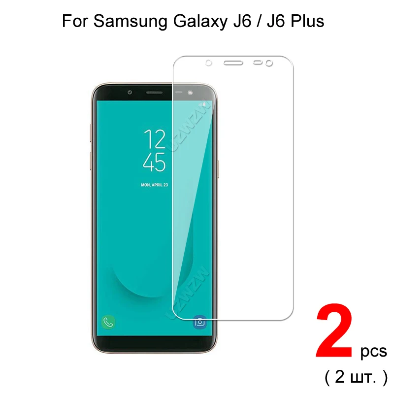 Закаленное стекло для Samsung Galaxy J6 2018 / Plus Защитное экрана стекло|Защитные стёкла и