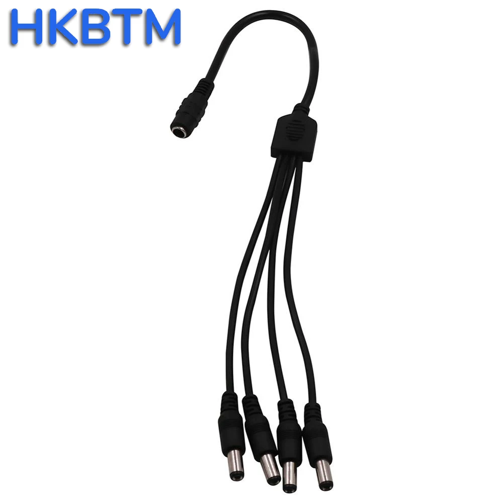 Кабель разделитель мощности постоянного тока для адаптера видеонаблюдения