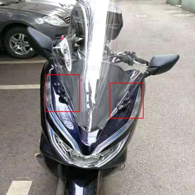 

Адаптер для заднего бокового зеркала мотоцикла Honda PCX 150 PCX125 2018-2020, фиксированный держатель стента, передняя подставка, держатель, кронштейн