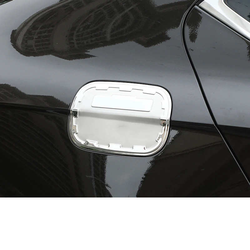 Lsrtw2017 Нержавеющая сталь крышки топливного бака автомобиля Панель для Skoda Superb 2015