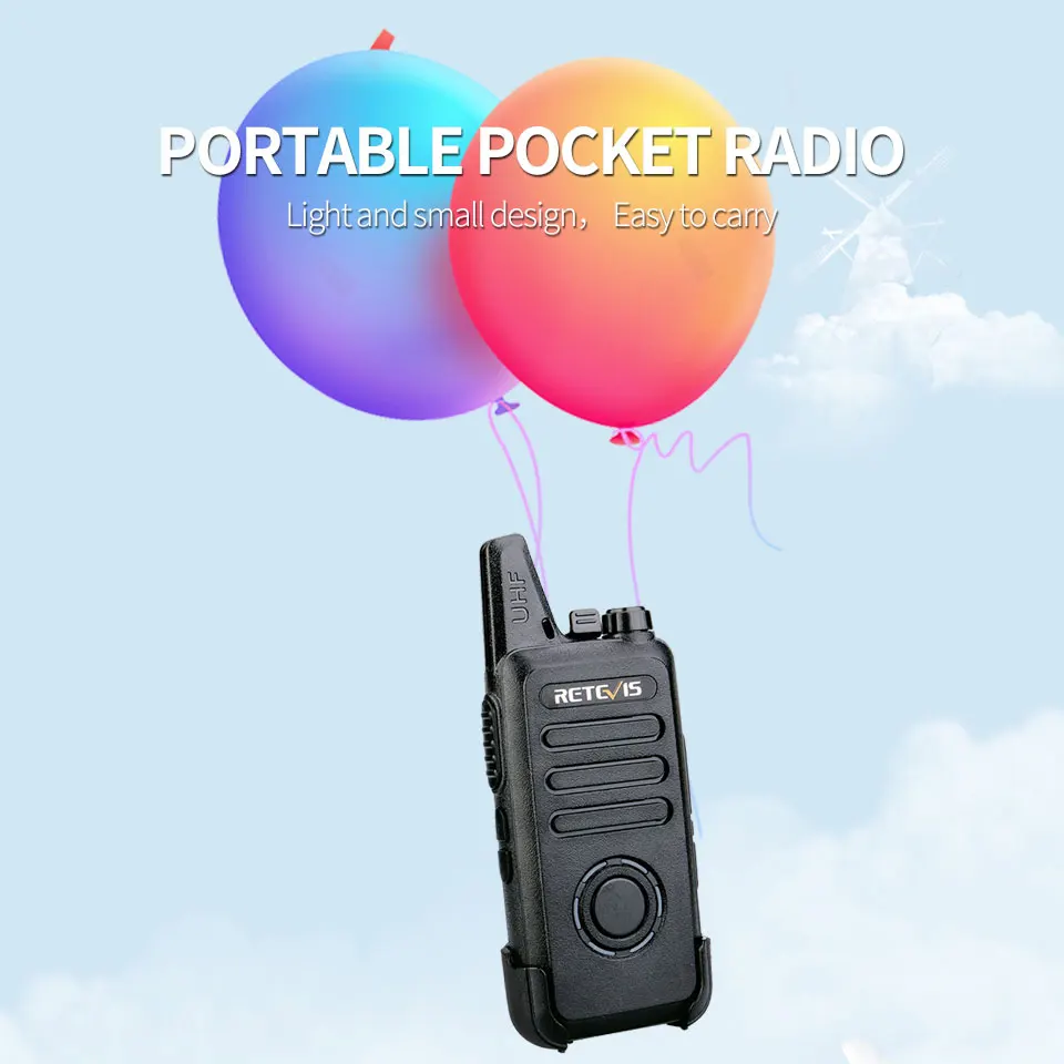 Недорогая мини рация RETEVIS RT22S 10 шт. 2 Вт УВЧ VOX скрытый дисплей удобный двусторонний