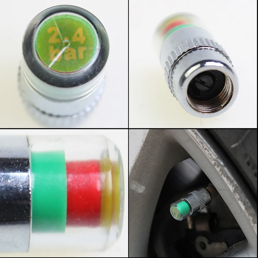 Car Tire Valve caps 4pcs Bolt-in Aluminum Theftproof car wheel nipple Tires Valves Tyre Stem Air Caps tapones valvula coche |