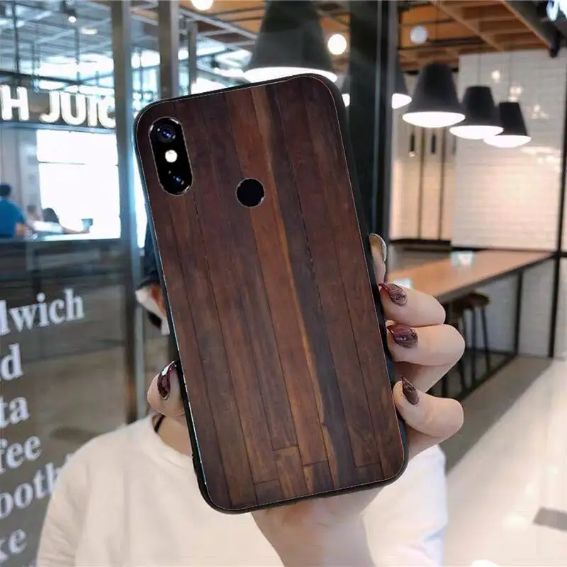 

wood texture Phone Case For Xiaomi Redmi 7 8 9t 9se k20 mi8 max3 lite 9 note 9s 10 pro