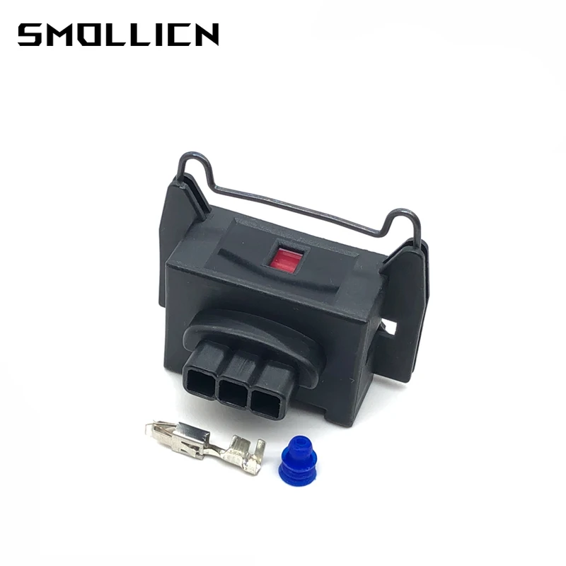 

1/5/20/50 Set 3 Pin Way Auto Waterproof EDIS Coil Pack Connector 3.5 MM Female Socket Ignition Coil Plug For Ford Free shipping