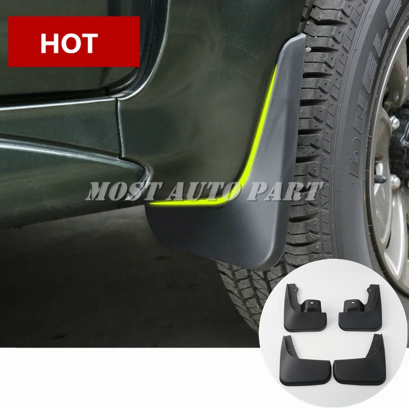 

4 шт. Брызговики Fender Для Suzuki Jimny 2007-2017 автомобиль аксессуары интерьера автомобиля украшения
