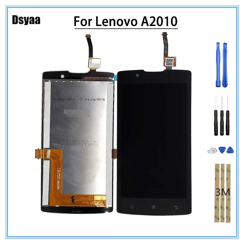 Для lenovo A2010 Angus 2 4 5 дюймовый ЖК дисплей Сенсорная панель Digitiezer Замена с бесплатным