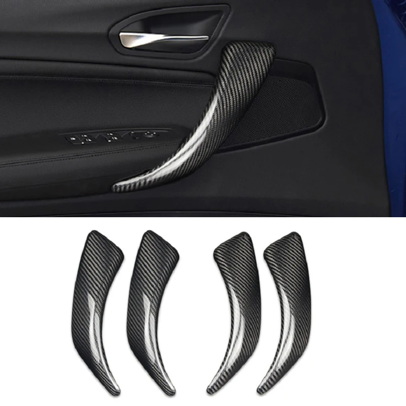 

For-BMW F20 116i 118i 120i M135i 4 Door Carbon Fiber Interior Door Handle Cover 2012-2016 LHD&RHD