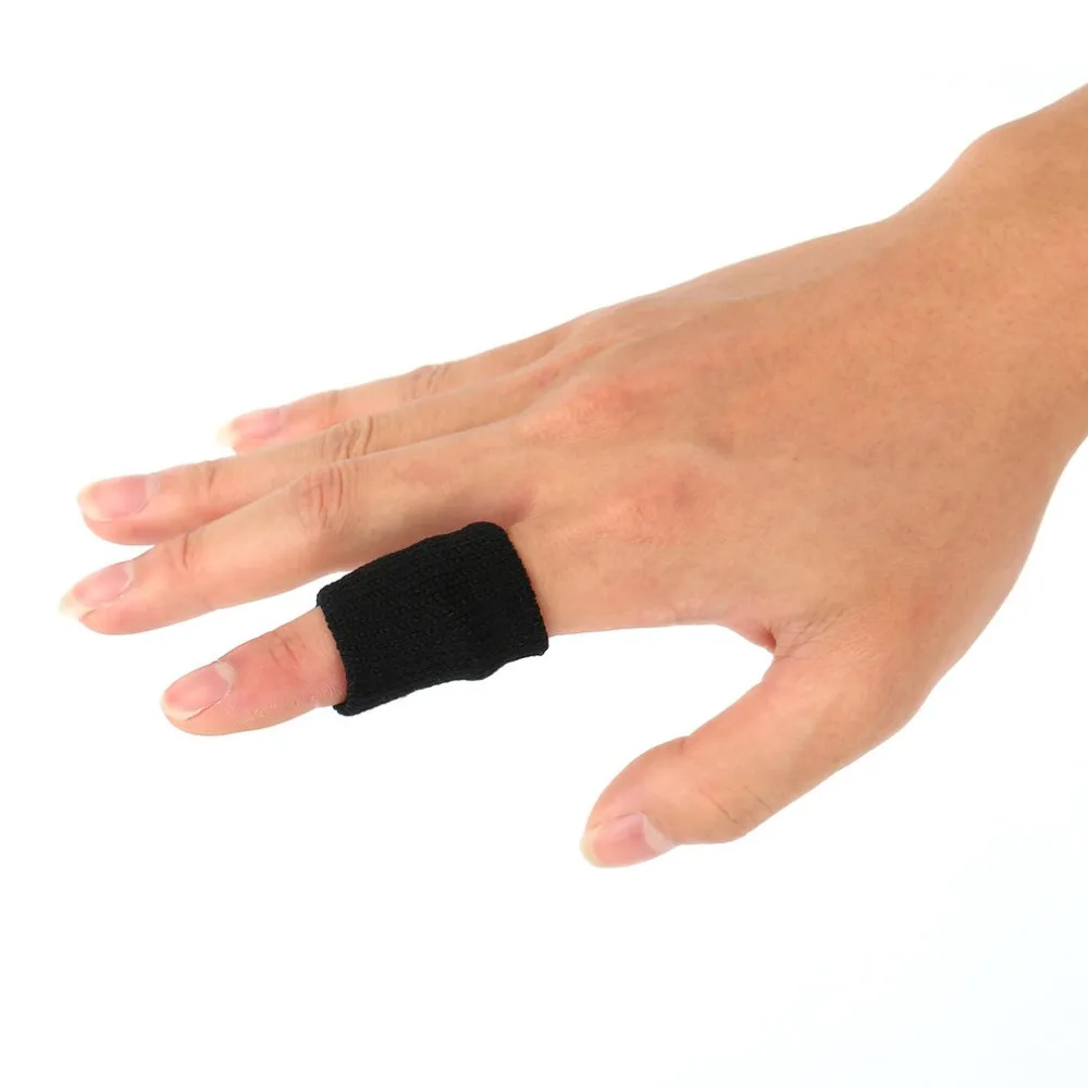 1pc Sport Finger Splint Guard Bands Bandage Support Wrap Basketball Volleyball Football Fingerstall Sleeve Caps Protector | Спорт и