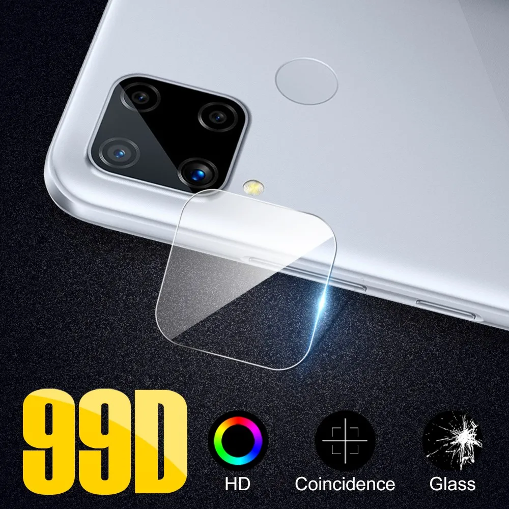 

Back Camera Lens For OPPO Realme C25 C3 C3i C12 C15 C17 Protective Film Rear Screen Protector Clear Tempered Glass