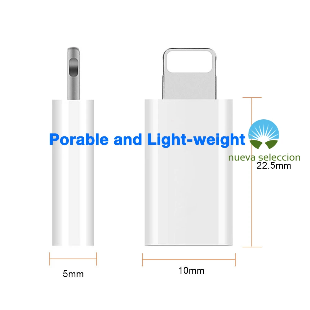 

Female Type C to Lightning Adapter Charge Converter 8 PIN Adapter Lightning to USBC for iPhone 12 11 XR XS Max Mini SE2 iPad Air