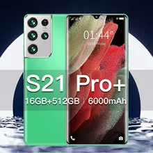 2021 New Fashion 4G 5G Smartphone 16GB+512GB for Samsung Galaxy S21 Pro+ Cellphone Triple Card Slot Huawei Xiaomi Mobile Phone