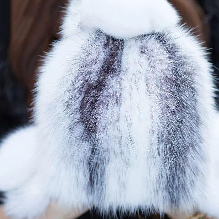 Новая норковая меховая тканая шапка-ушанка зимняя теплая Милая шапка |