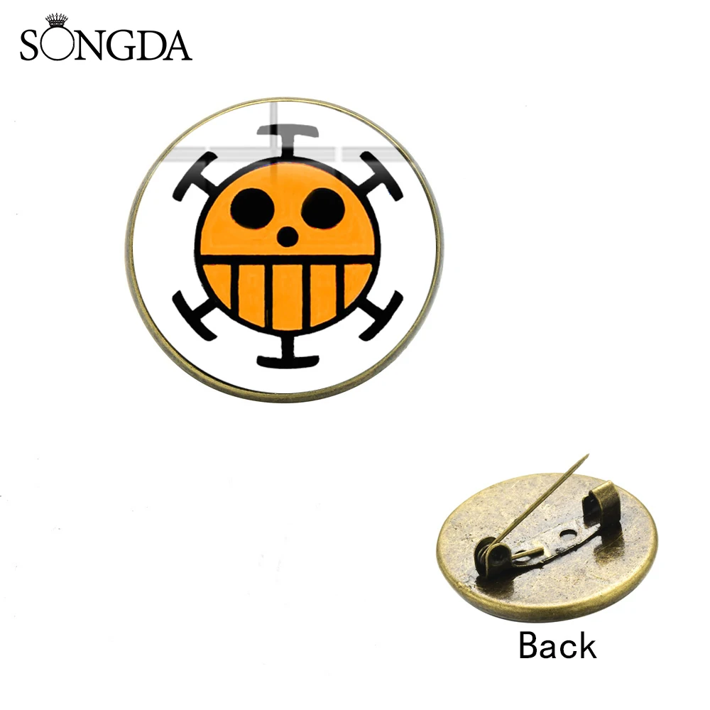 Горячая аниме Рисунок Трафальгар Ло из мультфильмов значки для косплея Одна