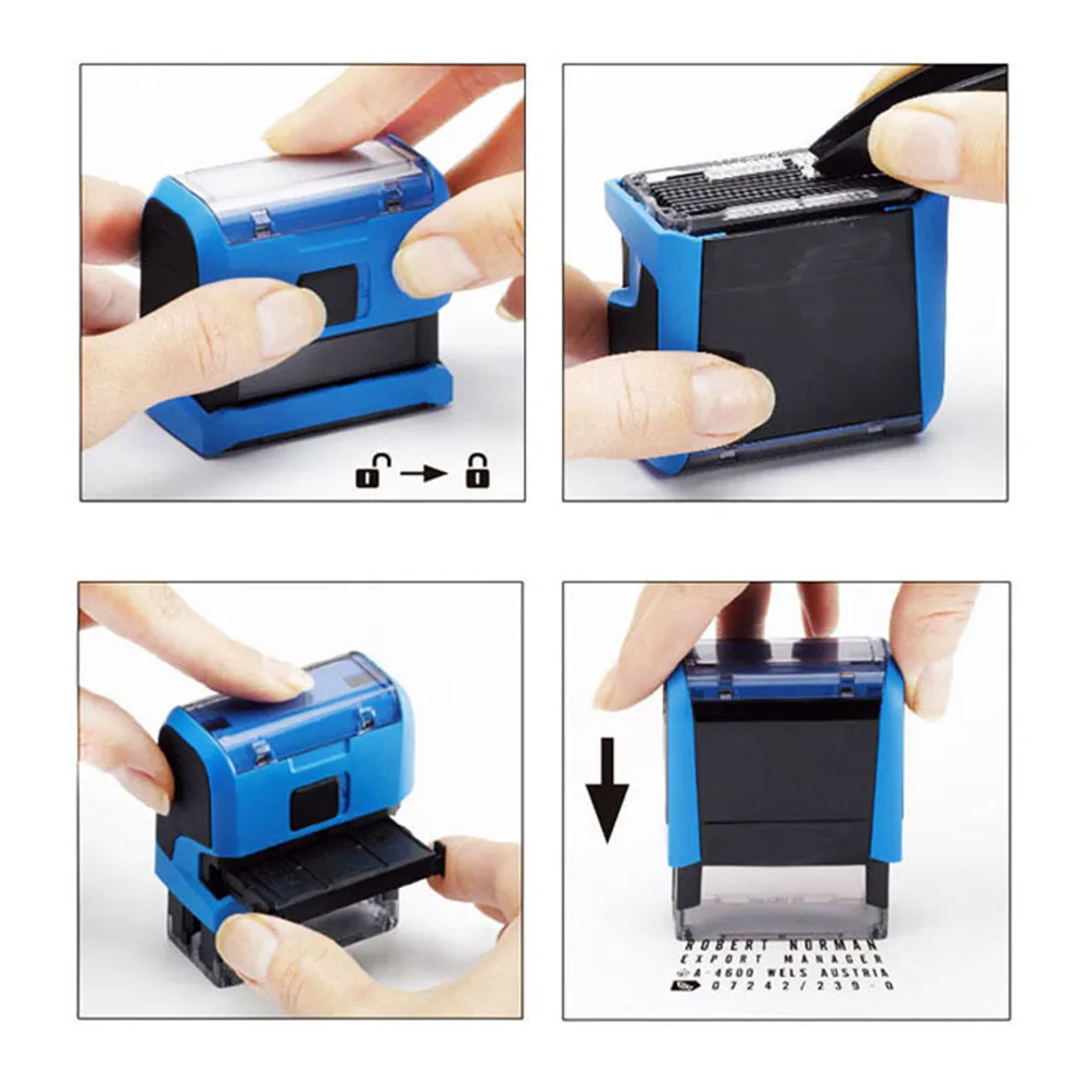 Резиновый комплект печатей &quotсделай сам&quot персонализированный