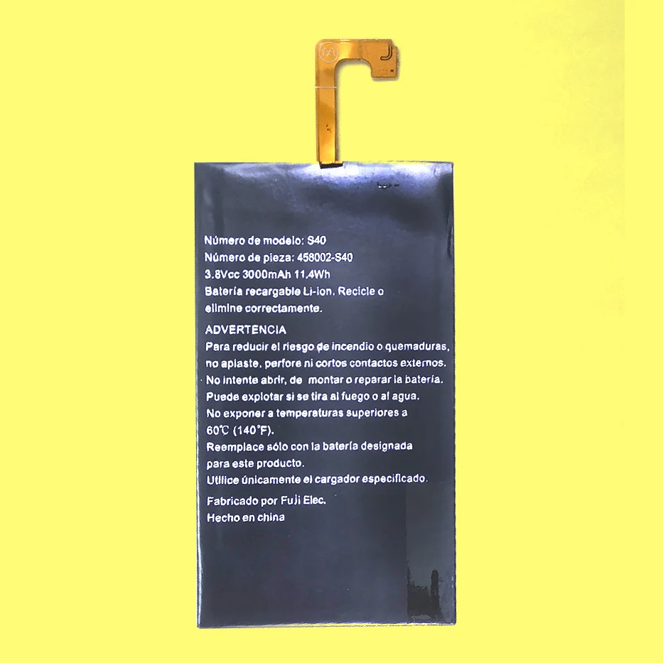 

WONKEGONKE For Caterpillar Cat S40 battery 458002-S40 3000mah