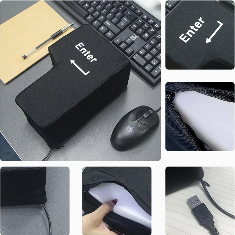 Компьютерная настольная Подушка для сна с USB-разъемом снятия напряжения