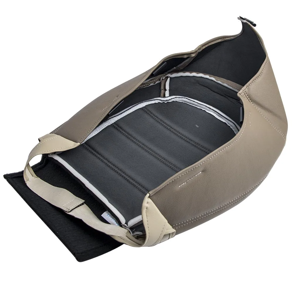 

Front Left Bottom Leather Seat Cushion Cover Tan for Ford Explorer 2002-2006