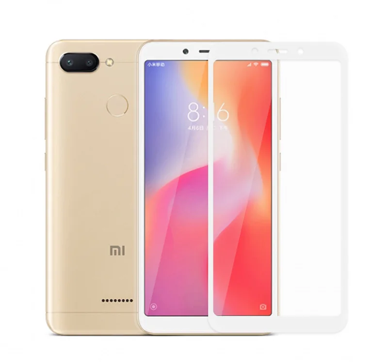2 шт. Полное стекло для Xiao mi Red mi 6 6A Note6 Pro закаленное стекло для Xiaomi mi 6 6X Red mi Note 6 Pro A2 Lite Защитная пленка для экрана