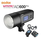 Внешняя вспышка Godox AD600Pro 600 Вт, TTL HSS, встроенная беспроводная система 2,4G X с Xpro-CNSFOP или X2T-CNSFOP триггер