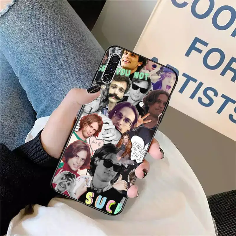 

Famous actors Matthew Gray Gubler Phone Case For Samsung galaxy S 9 10 20 A 10 21 30 31 40 50 51 71 s note 20 j 4 2018 plus