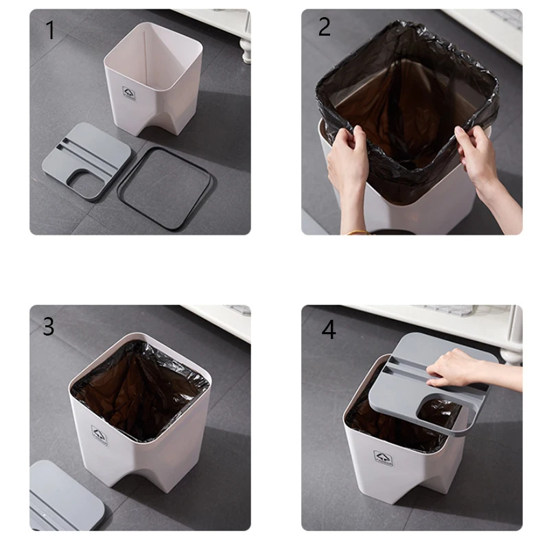 Кухня мусорный бак с накоплением сортировки мусорное ведро бытовой отделение