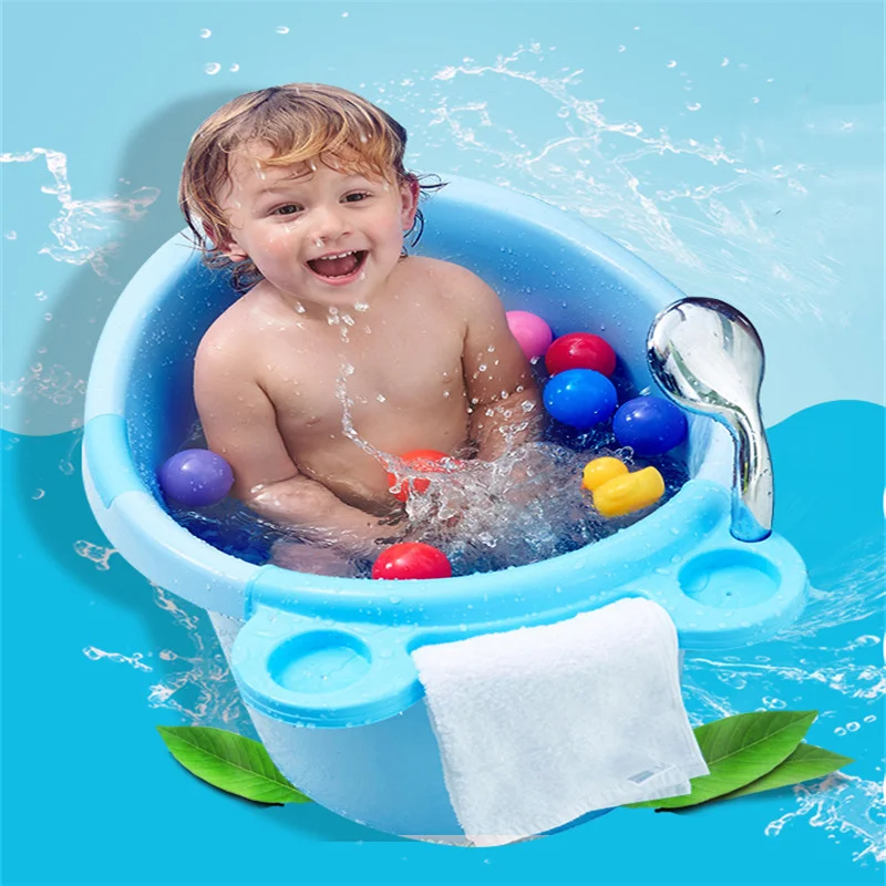 

2021 Newest Large Children's Bath Tub Thicken the Bathtub Bath Barrel