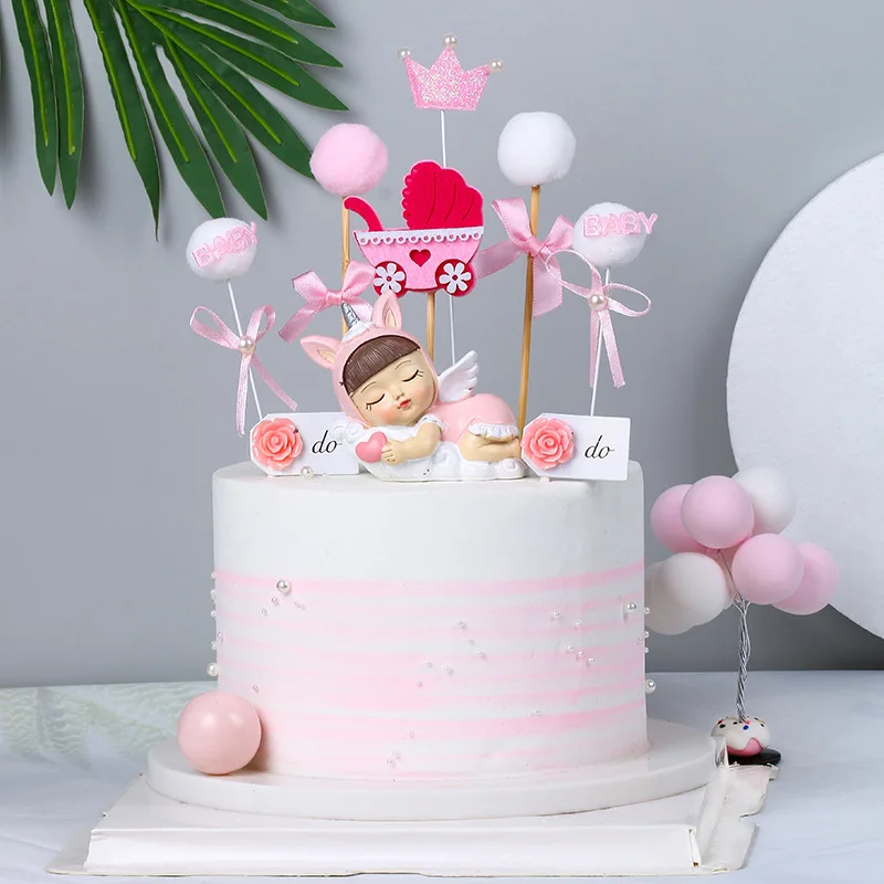 1 комплект детского дня рождения вечерние Детские Корона для капкейков топперы