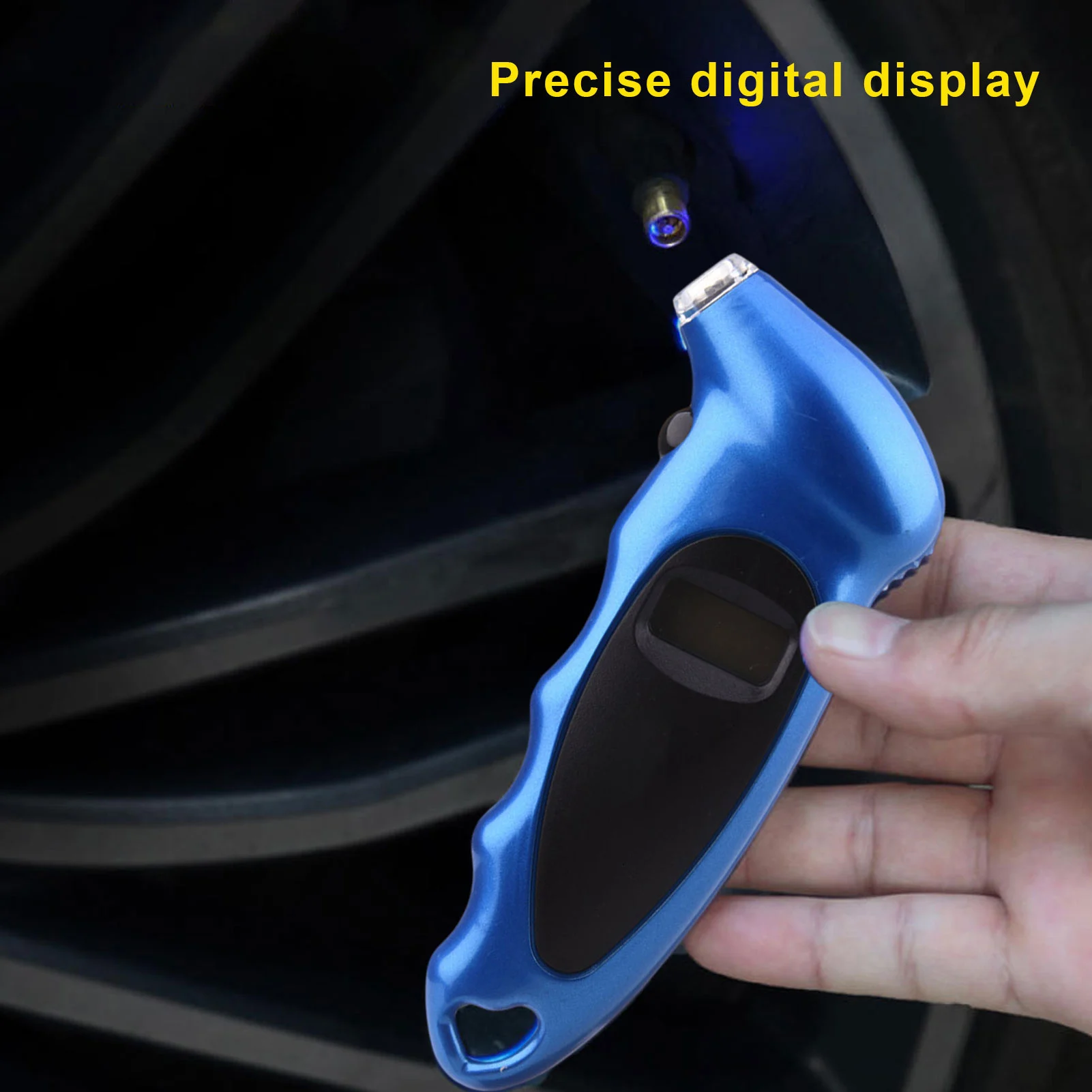 

2-100PSI LCD Display Manometer Barometers Tester Digital Car Tire Tyre Air Pressure Gauge Meter for Car Truck Motorcycle Bike