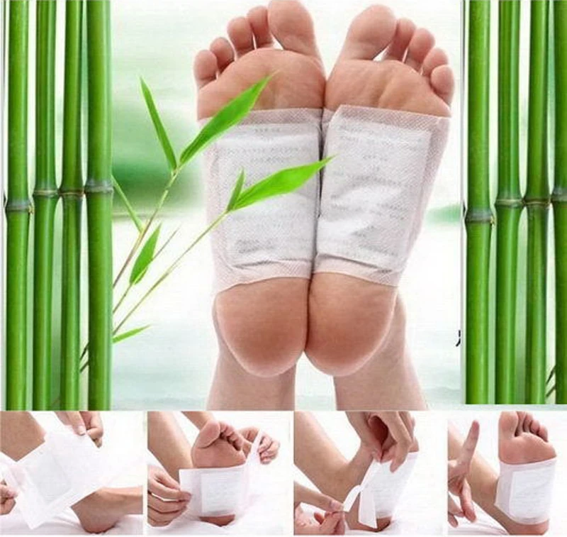 10 шт. бамбуковые Пластыри для ног | Красота и здоровье