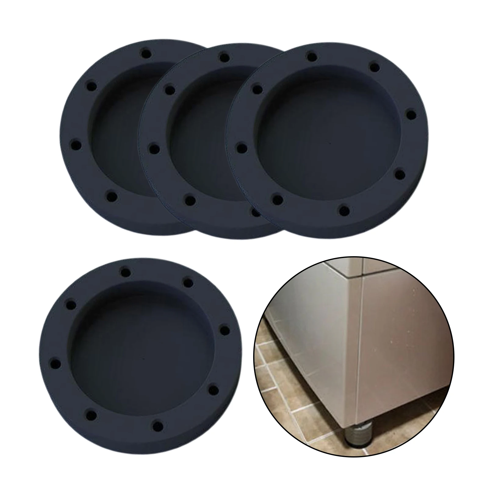 4x Anti- Washing Machine Shock Anti Vibration Feet Pads Washer Mat | Обустройство дома