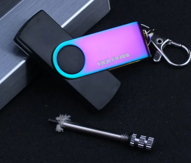 Металлическая красное пламя керосиновая зажигалка Мини Портативный внешний