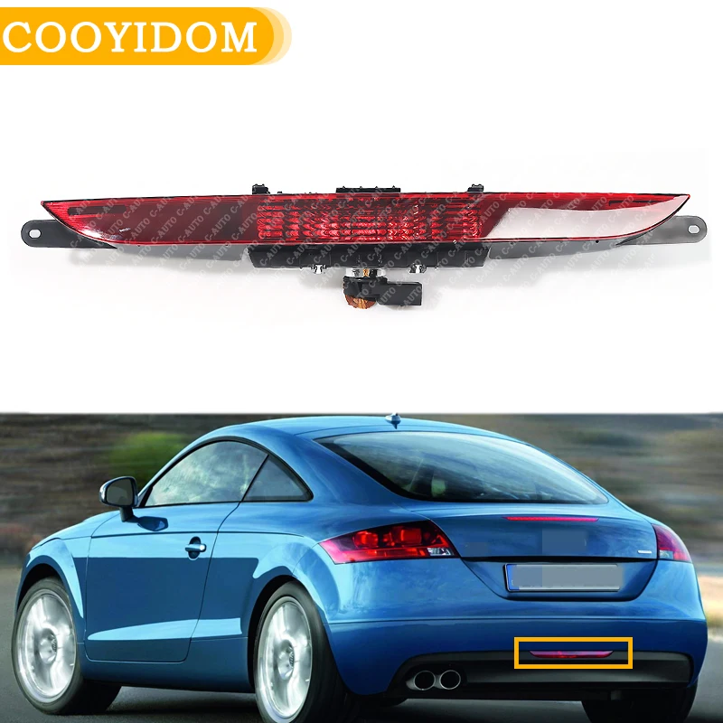 

Car Level Third Brake Stop Light Rear Fog Light For Audi 2008 - 2013 Brake Light M038 TT 8J Additional Brake Lights Assembly