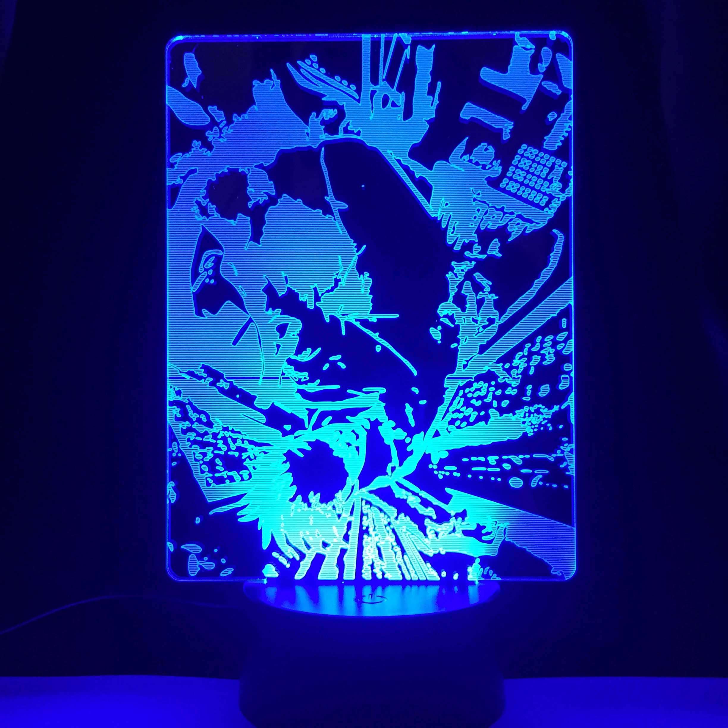 

Anime 3D Lamp Jujutsu Kaisen Gojo Satoru for Kid Birthday Gift Bedroom Decor Manga Jujutsu Kaisen Dropshipping Home Decor Colors