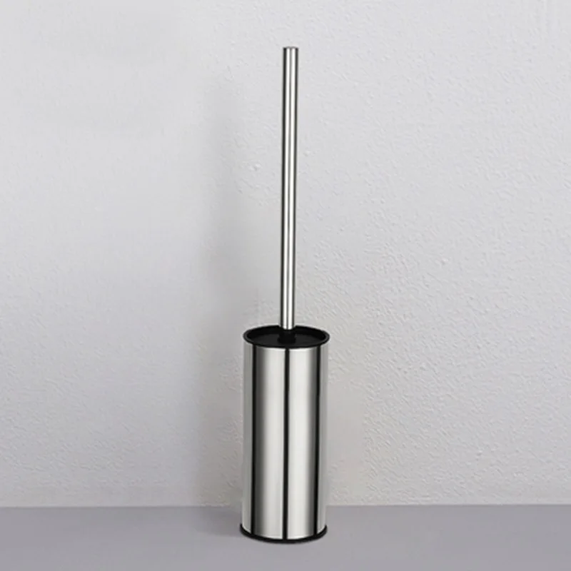 Черная туалетная щетка отдельно стоящая чаша из нержавеющей стали туалет ванная