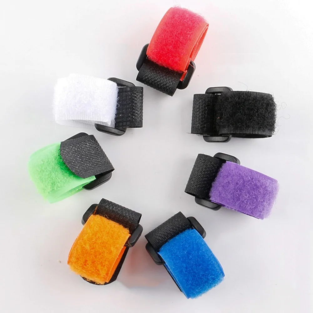 

10pcs Nylon Fishing Rod Tie Nylon Portable Strong Stickiness Holder Strap Fastener Loop Belts Cable Ties Pesca Iscas Fish Tackle