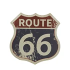 Винтажный Декор Route 66 шоссе щит Оптовая Продажа Настенный знак