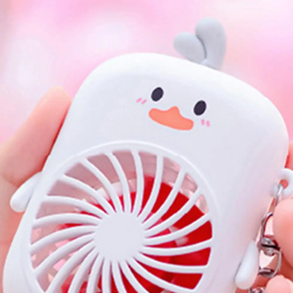 

Mini Handheld Fan Portable Rechargeable Battery Operated Cooling Desktop with Base 4 Modes for Home Office Travel Outdoor