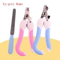 100set portable pet toe care stainless steel dogs cats claw nail clippers cutter nail file scissors trim nails pet