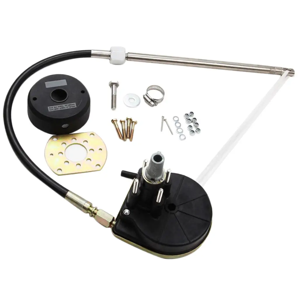 

Quick Connect Rotary Steering System-Boat Steering Control Cables 12ft