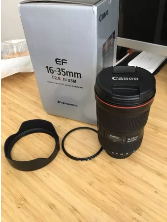 

Canon EF 16-35mm f/2.8L III USM Ultra-Wide Zoom Lens For 1DX II 5DS 5DSR 5D IV 6D II 7D II 80D 77D 800D