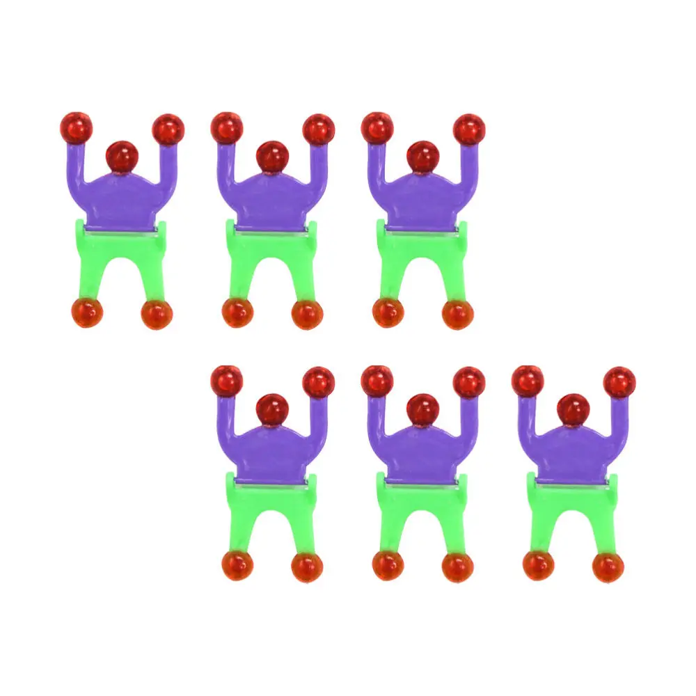 

6pcs Decompression Toys Anxiety Relief Toys TPR Decompression Toys (Random Color)