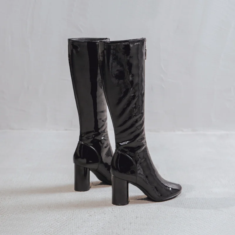 

New fashion zipper boots autumn winter 2020