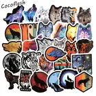 1050 шт.упак. наклейки с волком детские игрушечные этикетки, ПВХ, скейтборд, сноуборд, мотоцикл, велосипед, гитара, ноутбук