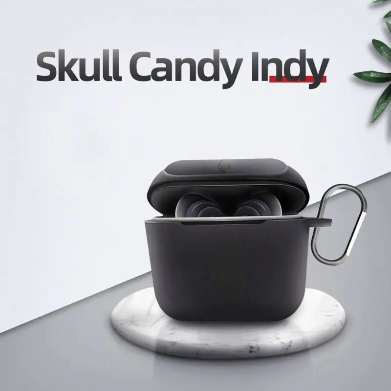 Силиконовый чехол для наушников защитный с карабином Skullcandy Indy|Аксессуары