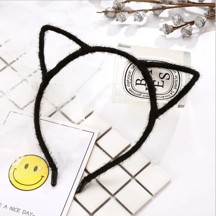 3 шт. Плюшевый игровой комплекс для кошек обручем волос девочек леопардовая