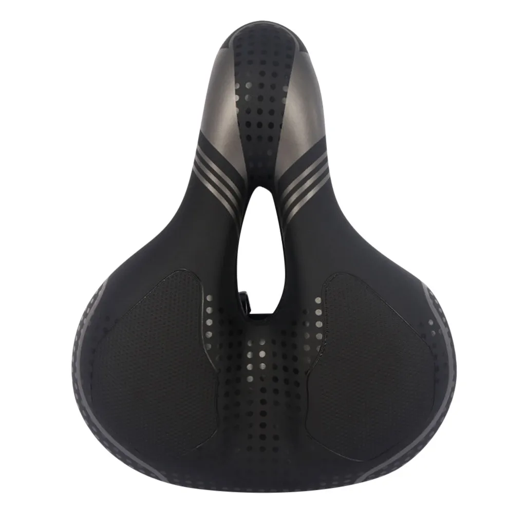 Мягкое велосипедное седло широкое для велоспорта удобная подушка горного