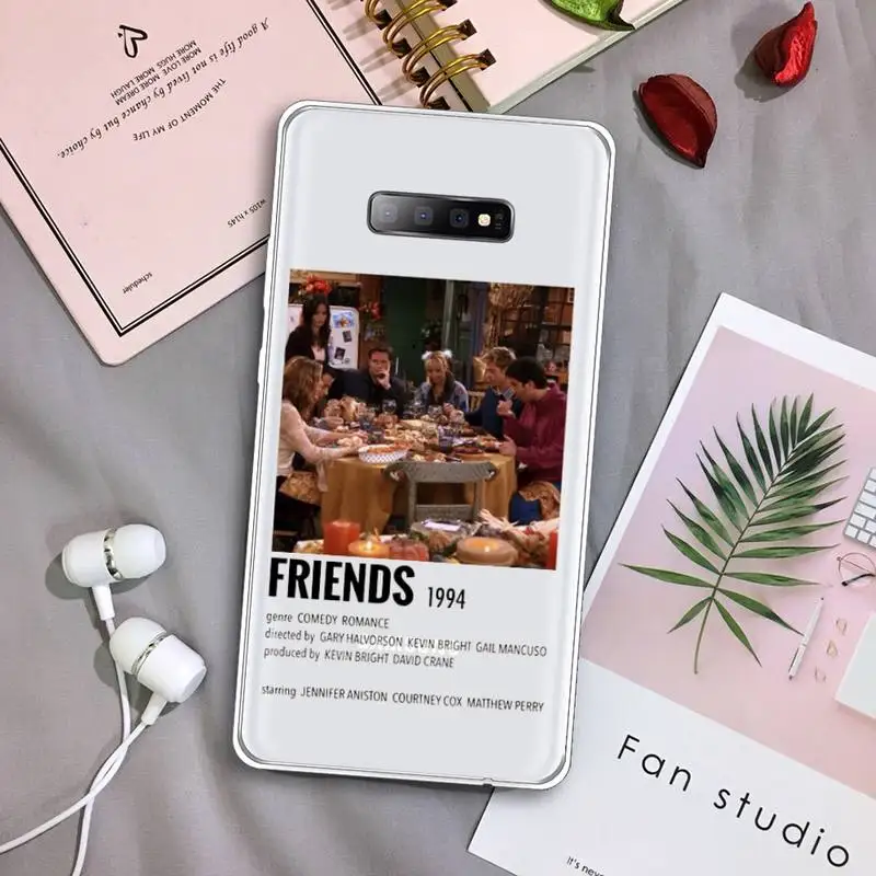 

Friends TV Phone Case Transparent For Samsung Galaxy A71 A21s S8 S9 S10 plus note 20 ultra