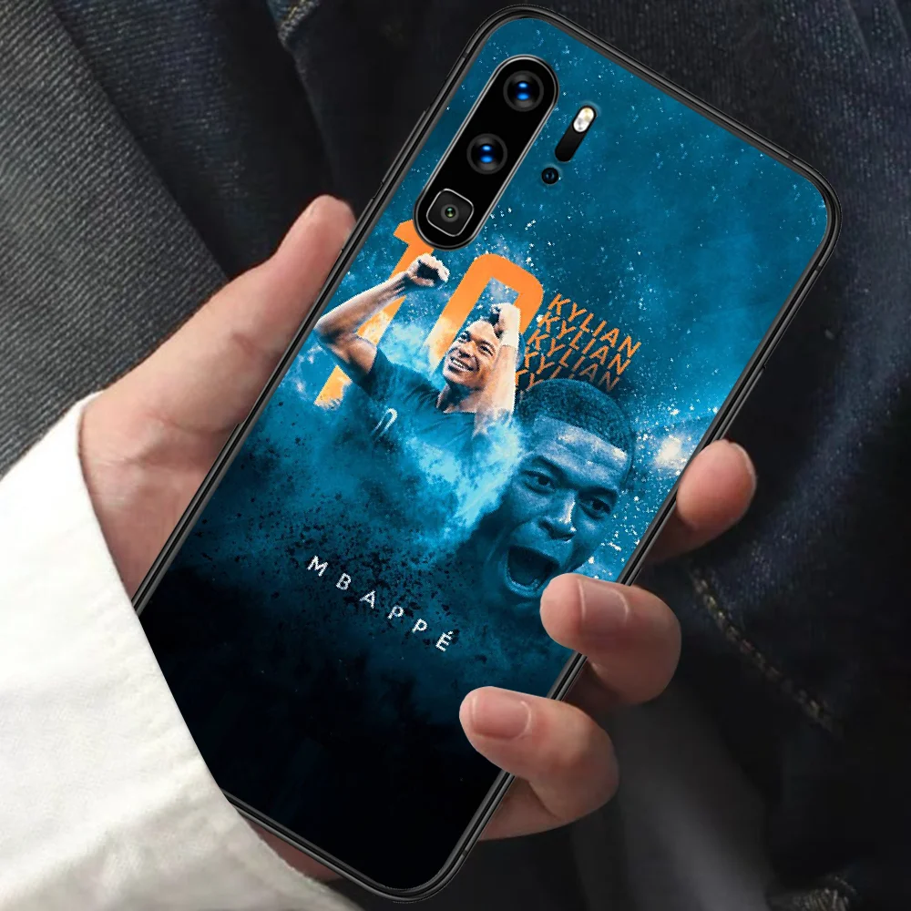 

Kylian Mbapp Football Phone Case For HUAWEI P 9 10 20 30 40 Lite smart Pro Z 2019 Nova 5T 6 7 i black Hoesjes Pretty Prime Tpu