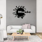 Мультяшный домашний декор, современное акриловое украшение для детской комнаты, настенные наклейки, водонепроницаемые обои