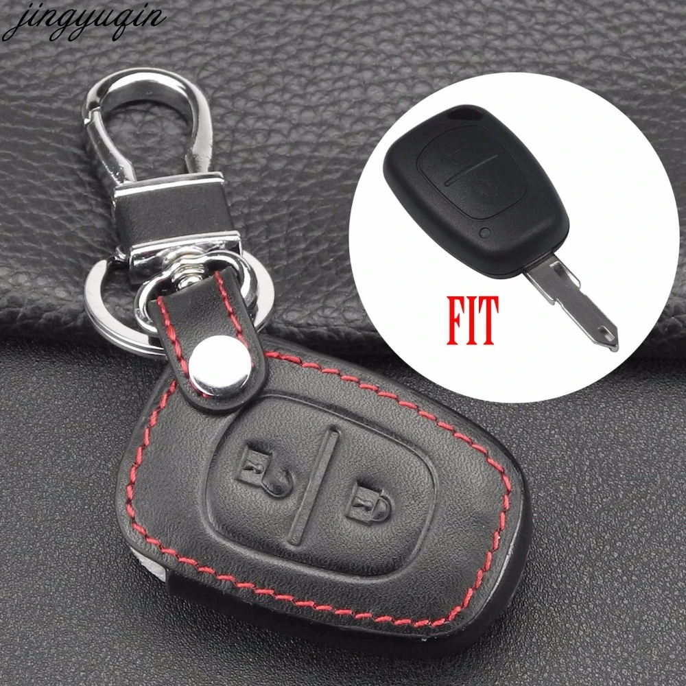 Кожаный чехол кошелек с Корпус для дистанционного ключа Opel Vivaro Movano Renault Trafic Kangoo